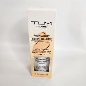 30ml TLM Concealer Cover Cream Flawless Color Changing Foundation SPF 15